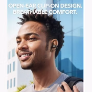 Soundcore C40i Open-Ear Clip-On Kopfhörer kabellos, Graphitgrau