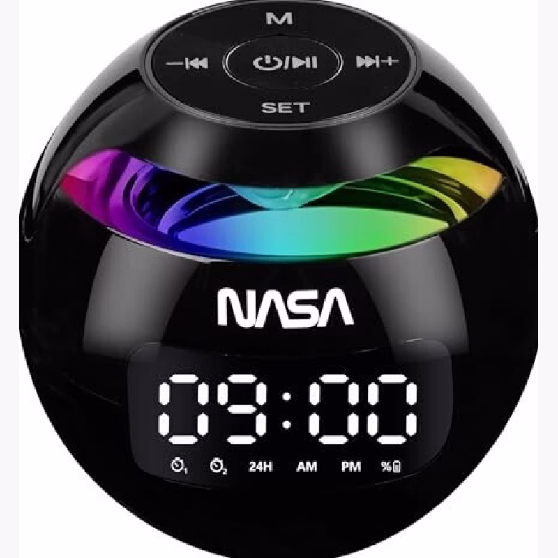 NASA Wecker und Bluetooth-Lautsprecher