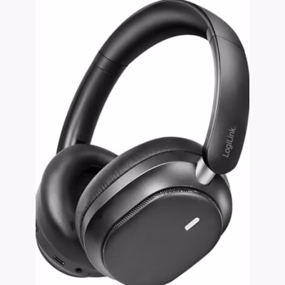 LogiLink Bluetooth 6.0 Kopfhörer Hybrid ANC, kabellos, 40h