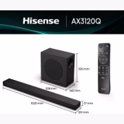 Hisense AX3120Q 3.1.2 Channel 440W Dobly Atmos