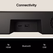 LG US20A Smart Soundbar 2.0-Kanal, Dolby Digital, Bluetooth