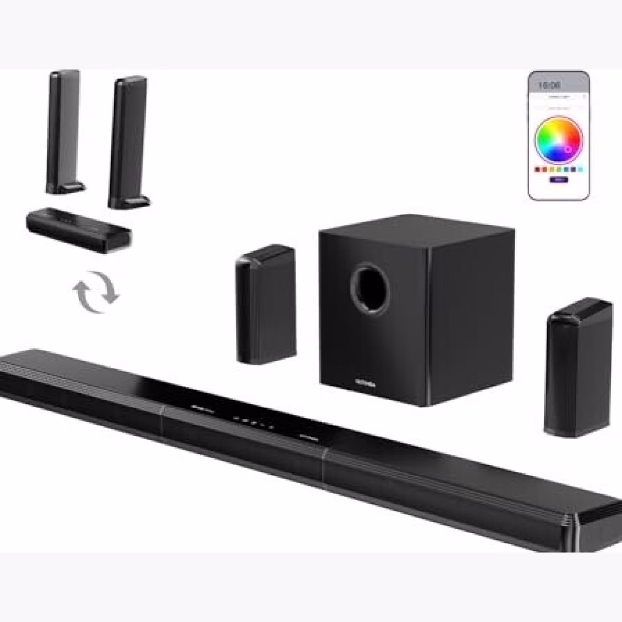 ULTIMEA Apollo S90 Soundbar 9.1 Kanal Bluetooth