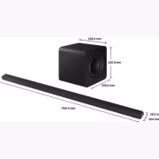 Samsung S800D 3.1.2ch Lifestyle Ultra Slim Soundbar in