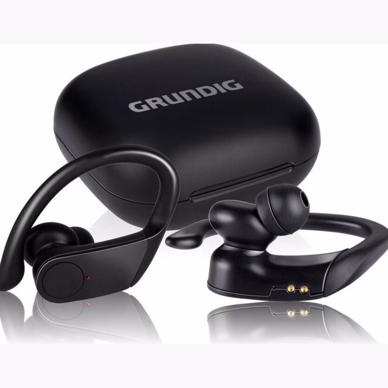 Grundig True Wireless Sport Earbuds Bluetooth, 30h, USB-C